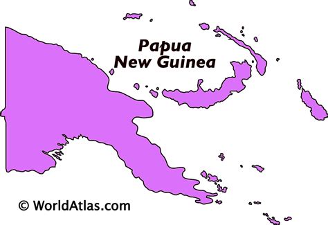 Papua New Guinea Maps & Facts .